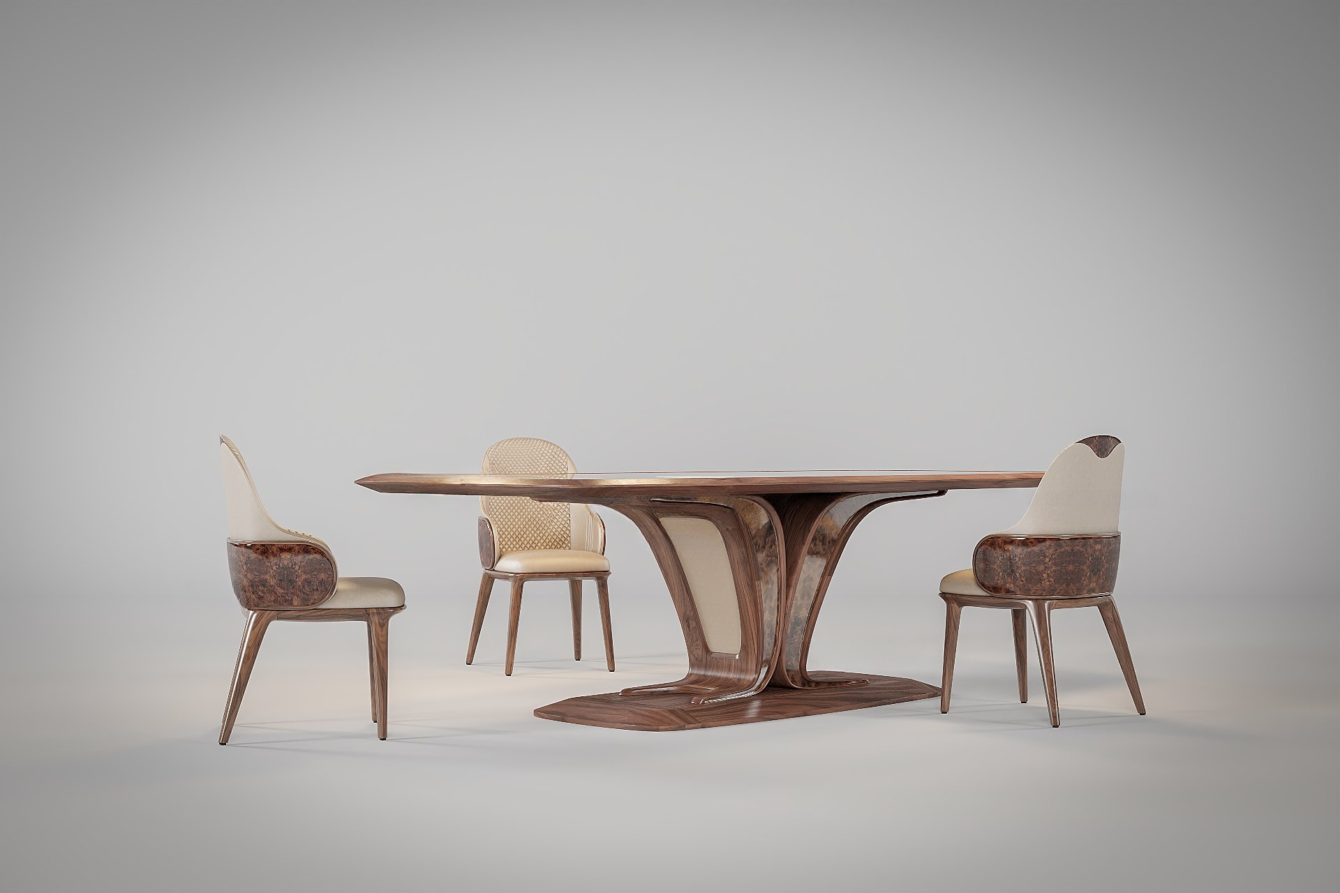 Bàn Ăn Gỗ Óc Chó Cao Cấp