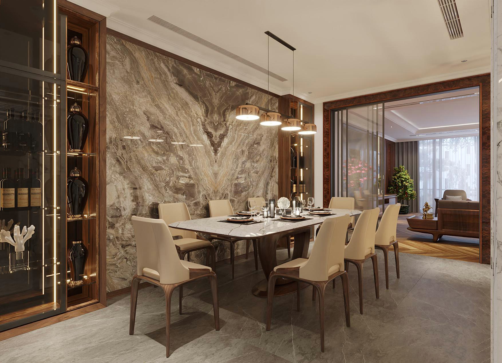 Bàn Ăn Gỗ Óc Chó Nhập Khẩu