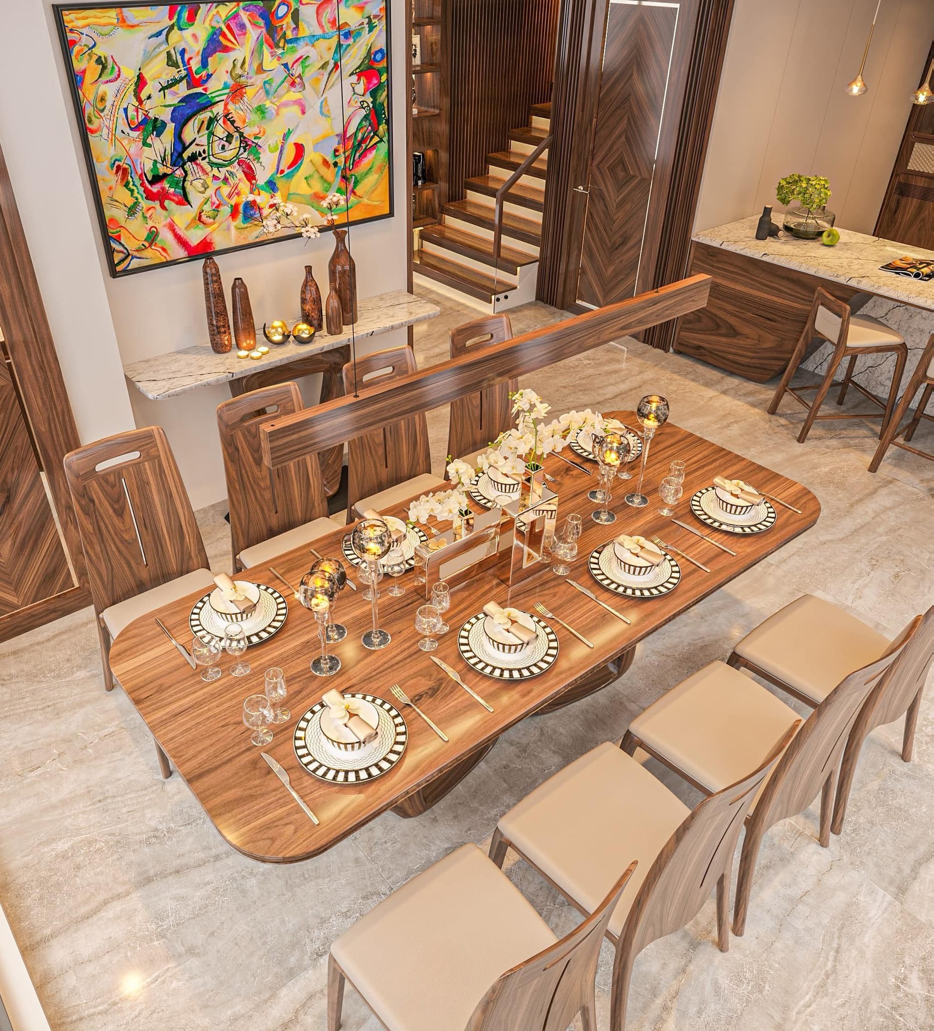 Báo Giá Bàn Ăn Gỗ Óc Chó