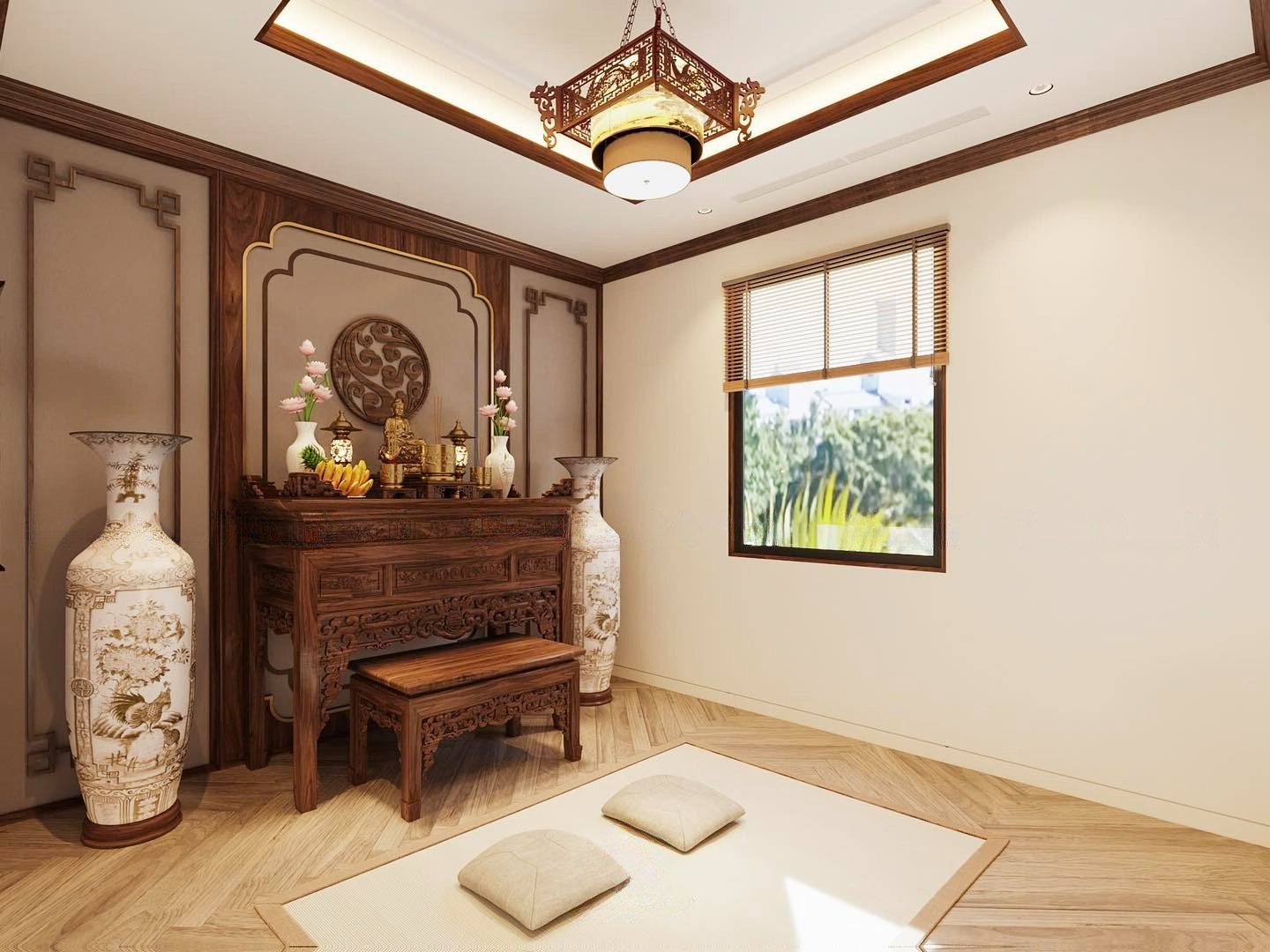 Giá Bàn Thờ Gỗ Óc Chó