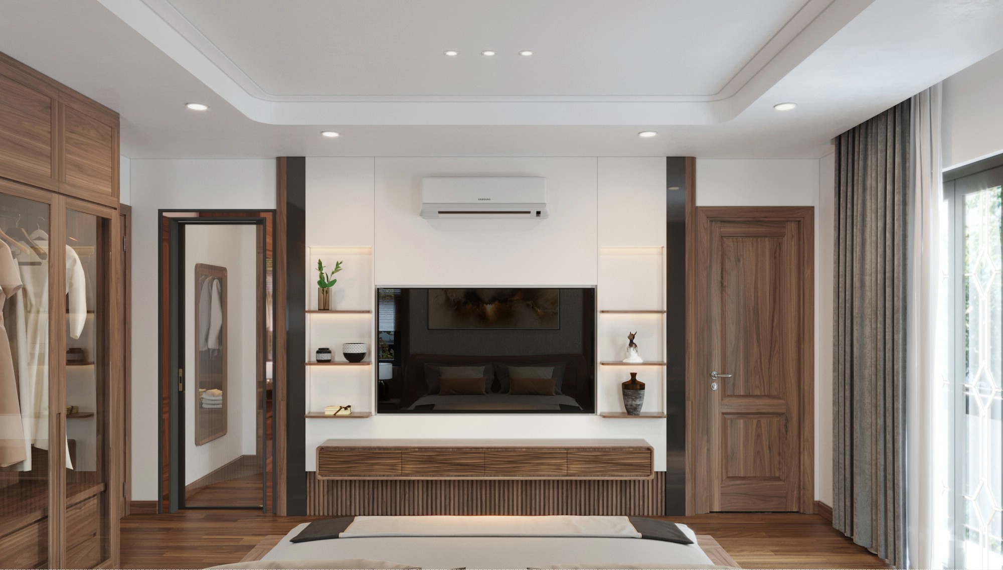 Mua Kệ Tivi Gỗ Óc Chó với nhiều mẫu mã sang trọng hiện đại.