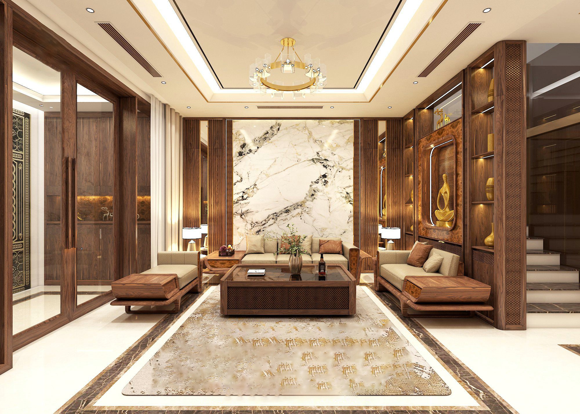 Sofa Óc Chó Chữ L Cao Cấp